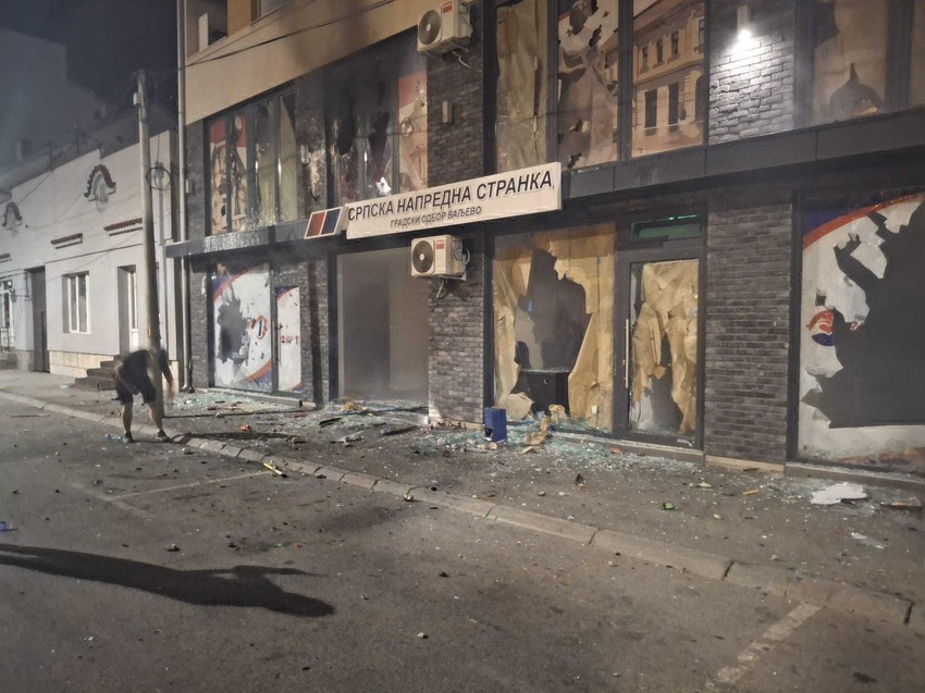 valjevo studenti protest blokada