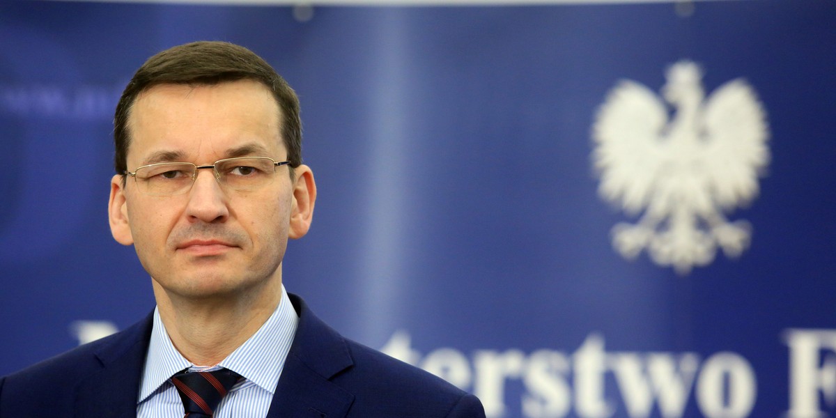 Wicepremier, Minister Rozwoju i Finansów Mateusz Morawiecki otrzymywałby raport z organów podatkowych samorządów