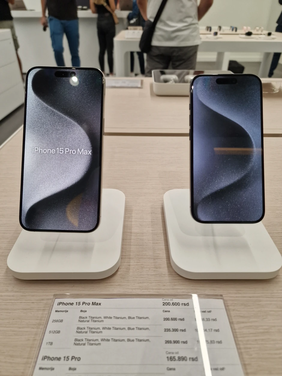 iPhone 15 Pro i Pro Max