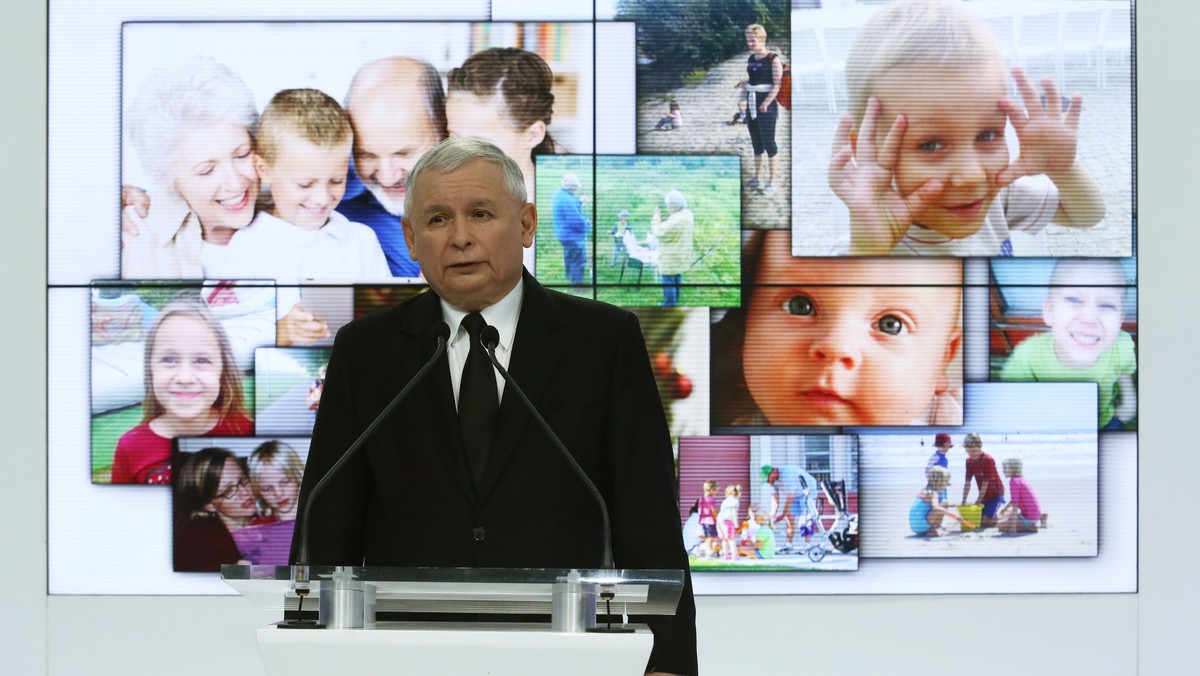 Jarosław Kaczyński 500 plus