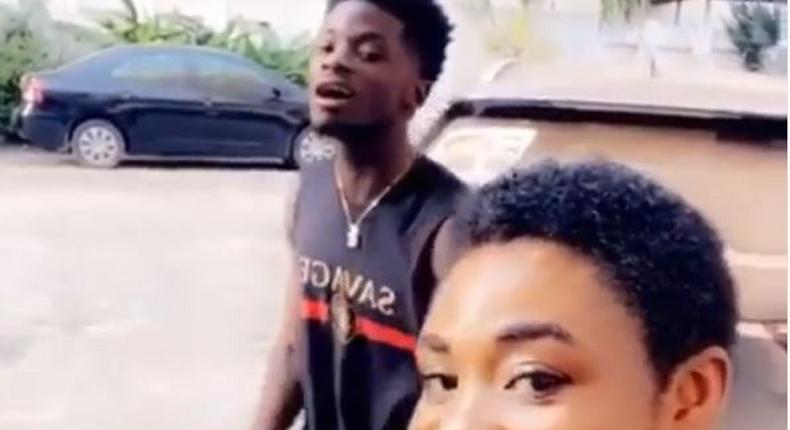 Emelia Brobbey and Kuami Eugene