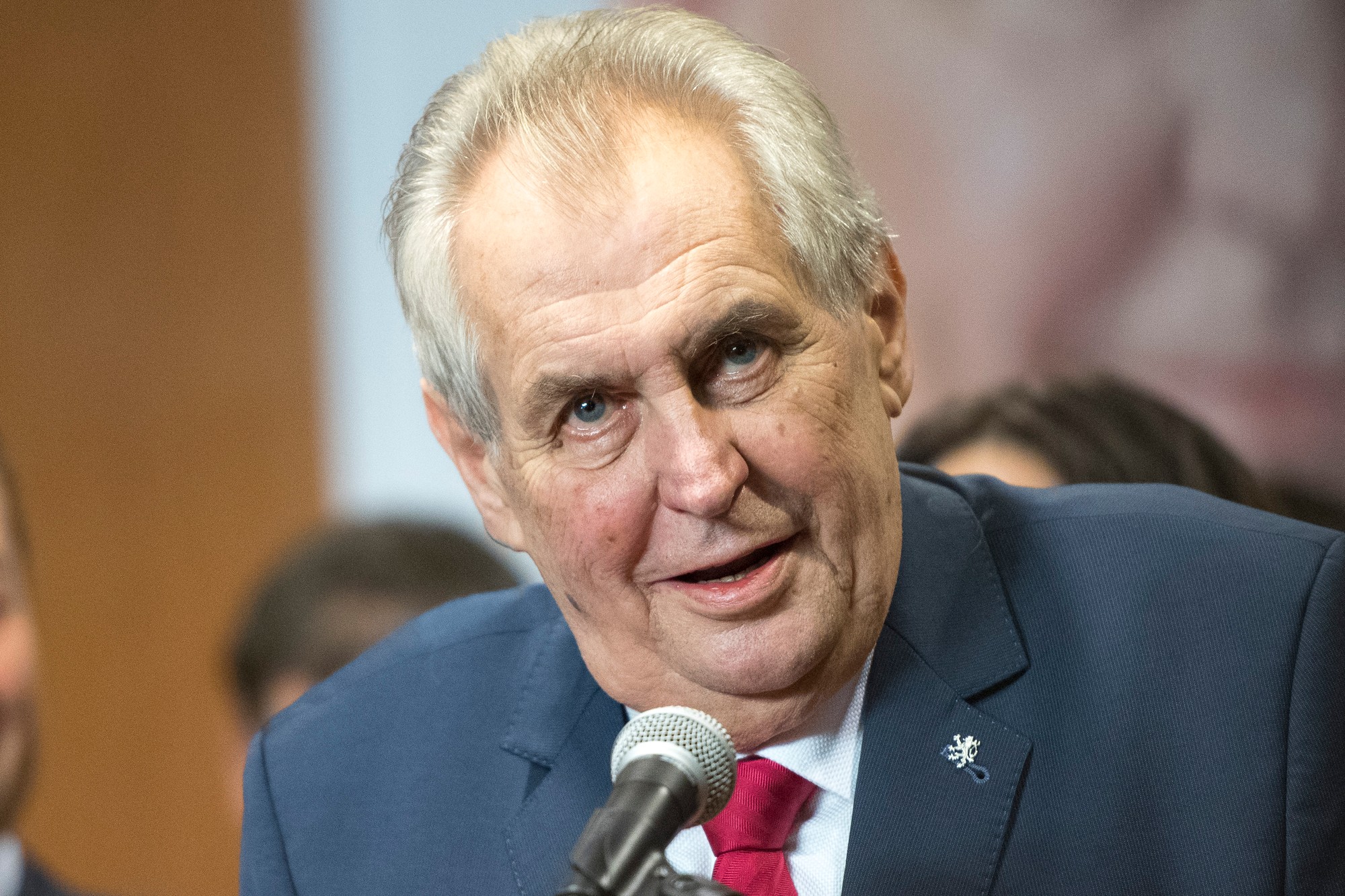 Bývalý prezident Českej republiky Miloš Zeman.
