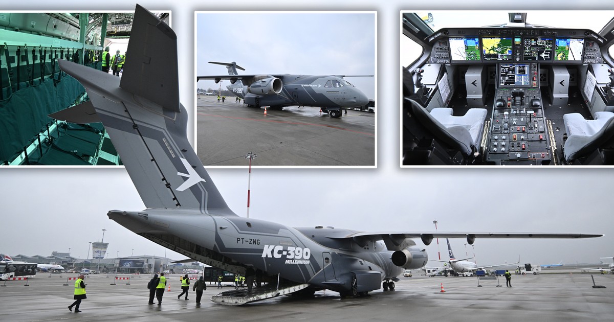 "Brazylijski potwór" od środka. Byliśmy na pokładzie wojskowej maszyny, którą może kupić armia