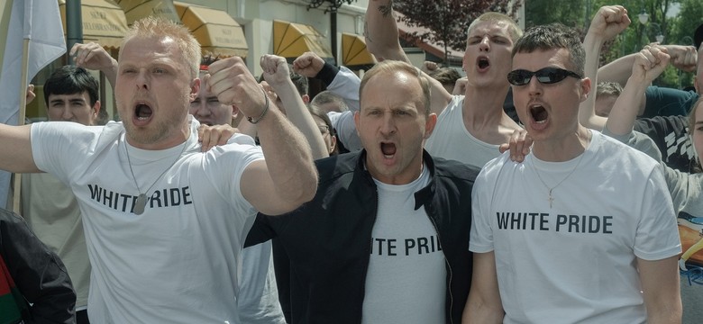 Borys Szyc w koszulce "White Pride", czyli kiedy zobaczymy film "Kryptonim Polska"