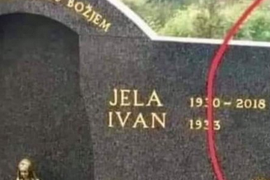 Ono što je jedan Hrvat POKOJNOJ ŽENI STAVIO NA SPOMENIK toliko je BIZARNO, da se ceo Balkan ZABEZEKNUO: Da stvar bude još čudnija - napisao je OBJAŠNJENJE