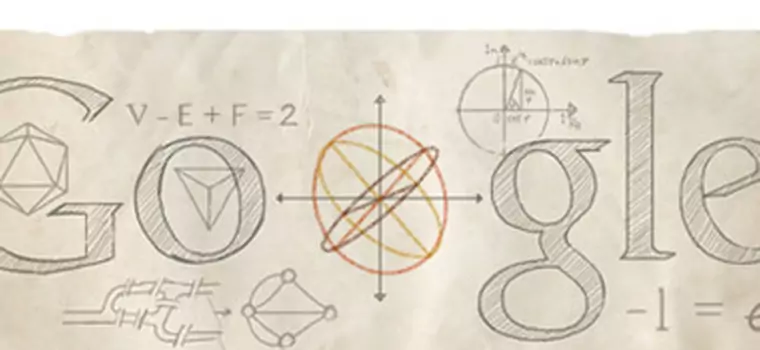 Leonhard Euler - 306. rocznica urodzin szwajcarskiego matematyka w Google