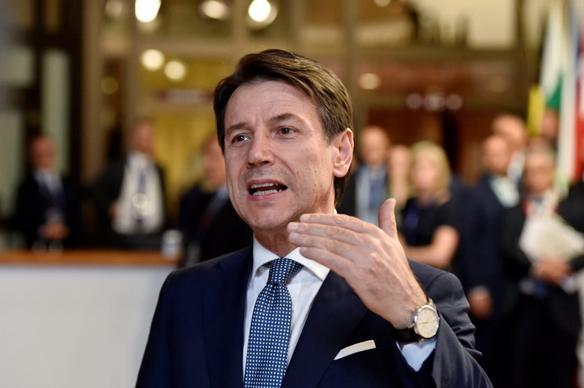 Premier Włoch Giuseppe Conte