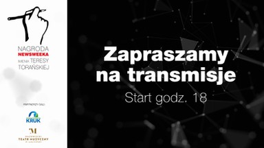 Nagroda "Newsweeka" im. Teresy Torańskiej. Uroczysta gala