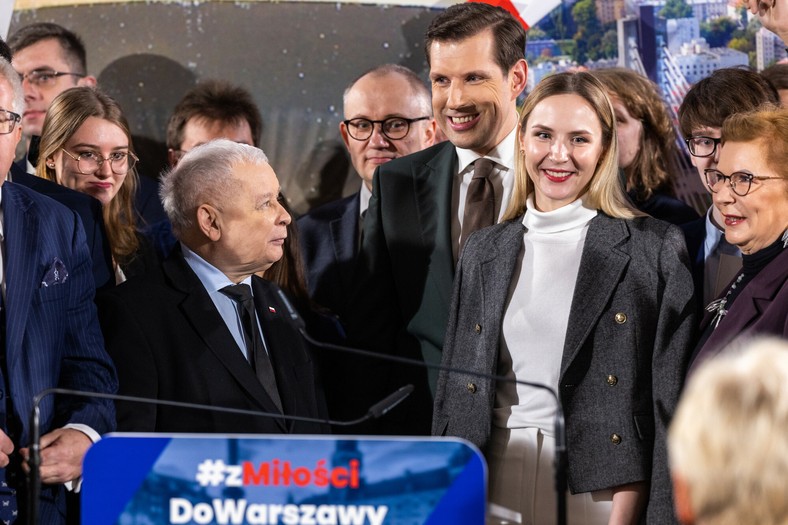 Jarosław Kaczyński, Tobiasz Bocheński, Elżbieta Bocheńska