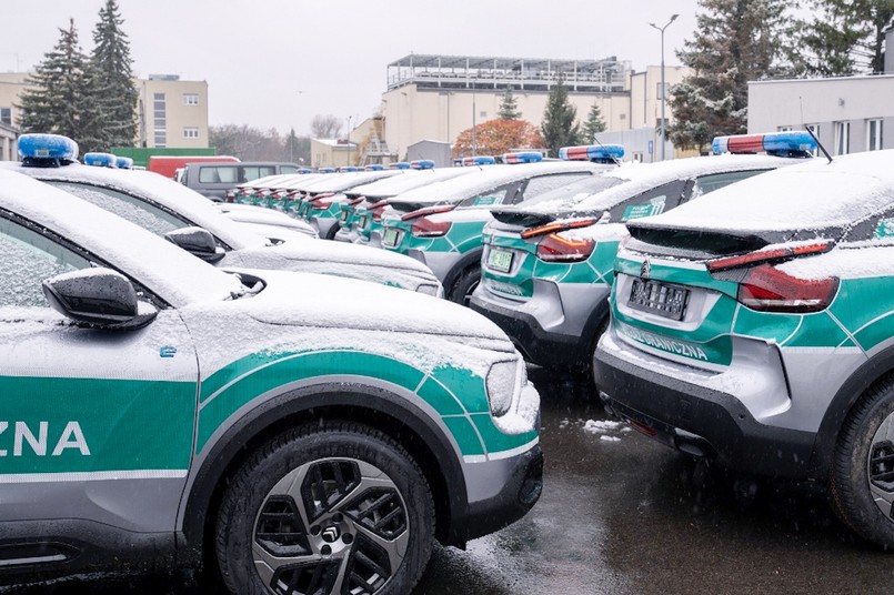 Straż Graniczna kupiła elektryczne Citroeny e-C4