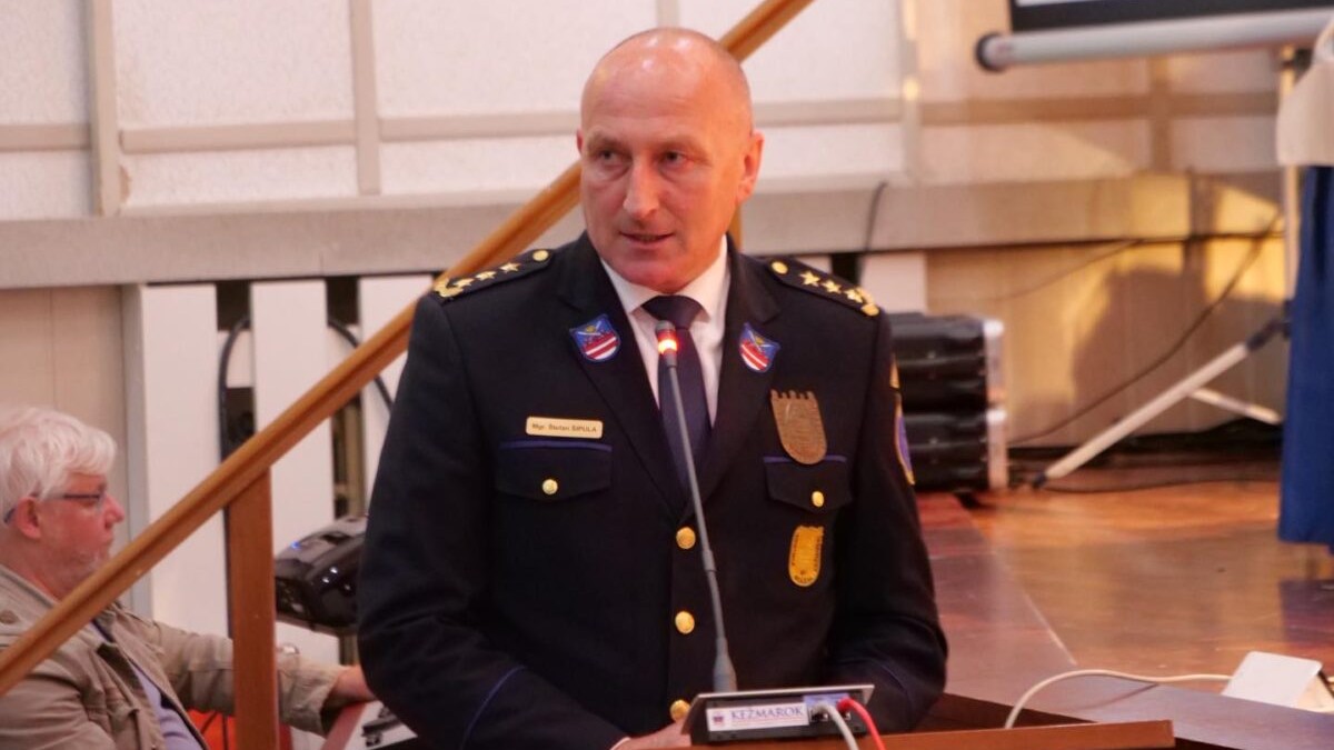 Náčelník Mestskej polície v Kežmarku Štefan Šipula.