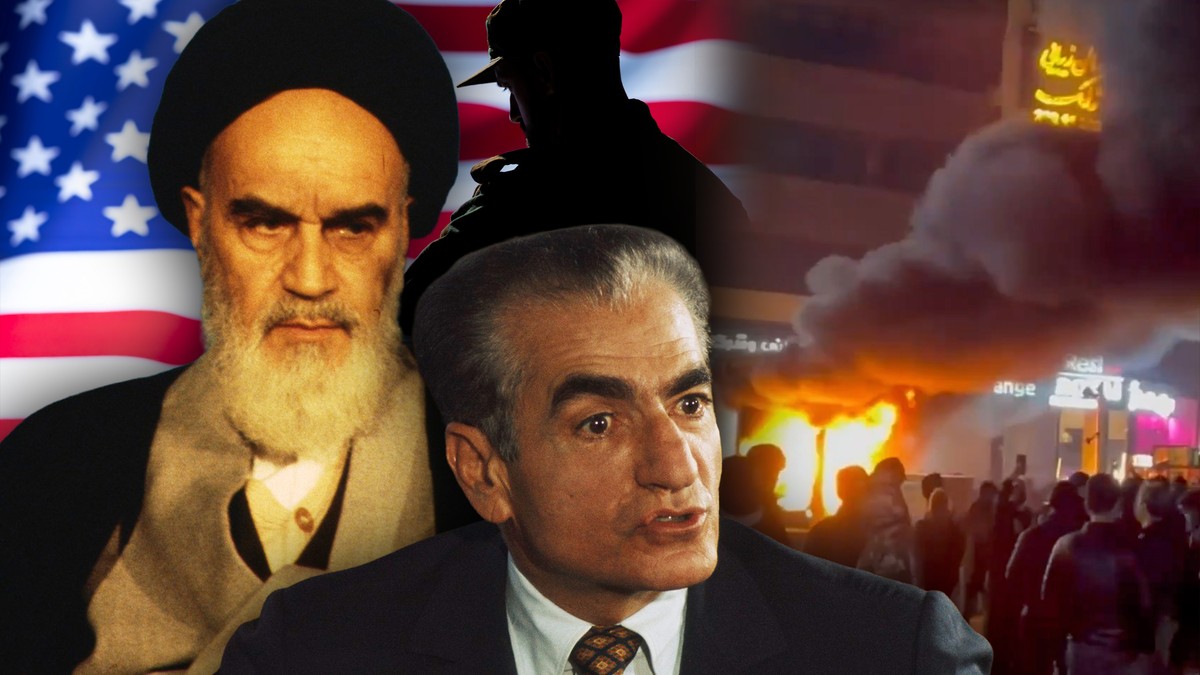 Ajatolah Ruholah Homeini i Mohamed Reza Pahlavi