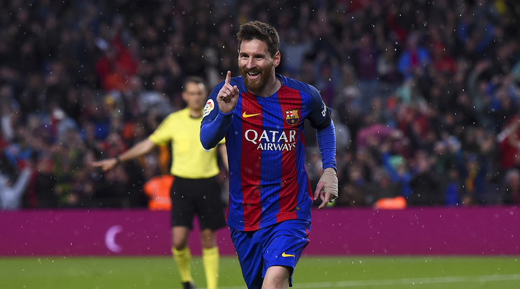 Messi aranycipőt kapott /Fotó: AFP