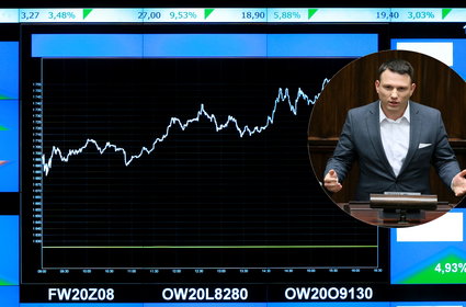 Efekt Sławomira Mentzena? Notowania spółek z jego portfela mocno podskoczyły
