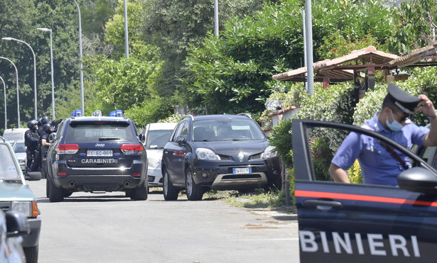 Strzelanina na przedmieściach Rzymu