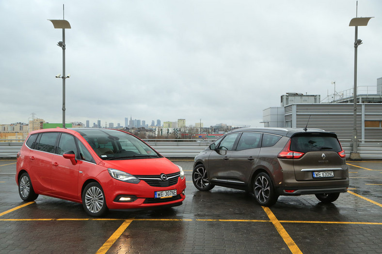 Renault Grand Scenic kontra Opel Zafira - który van jest lepszy dla rodziny?