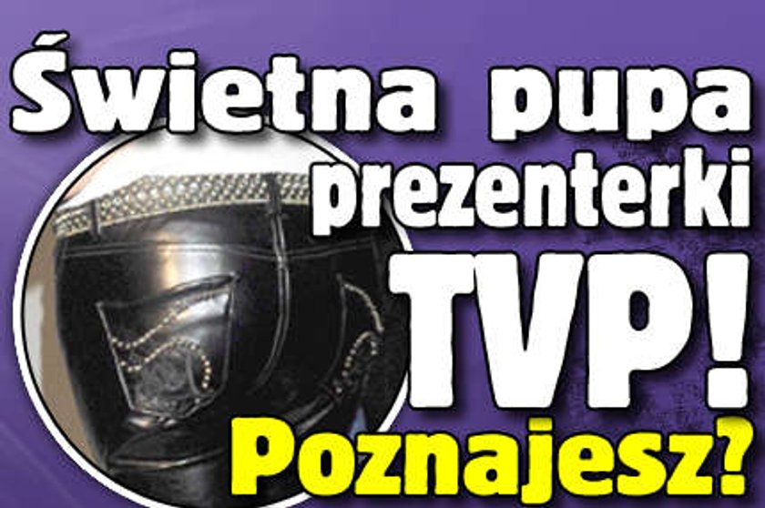 Świetna pupa prezenterki TVP! Poznajesz?