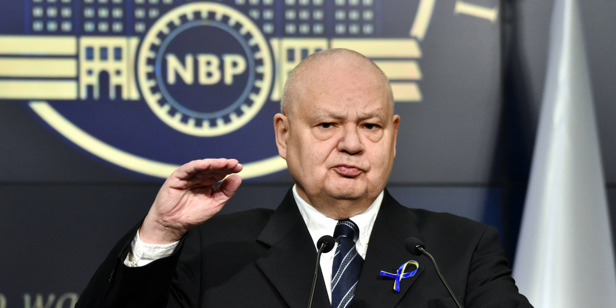 Adam Glapiński jest prezesem NBP