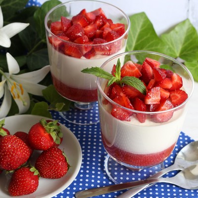 Epres panna cotta