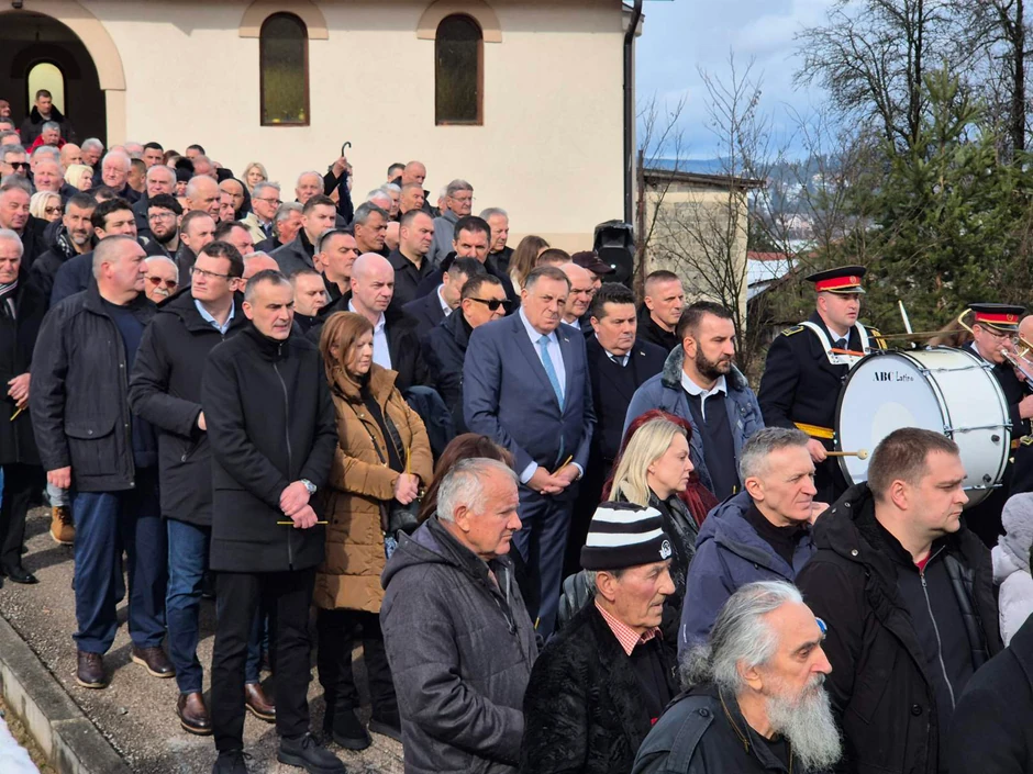 Sahrana Ljiljane Karadžić