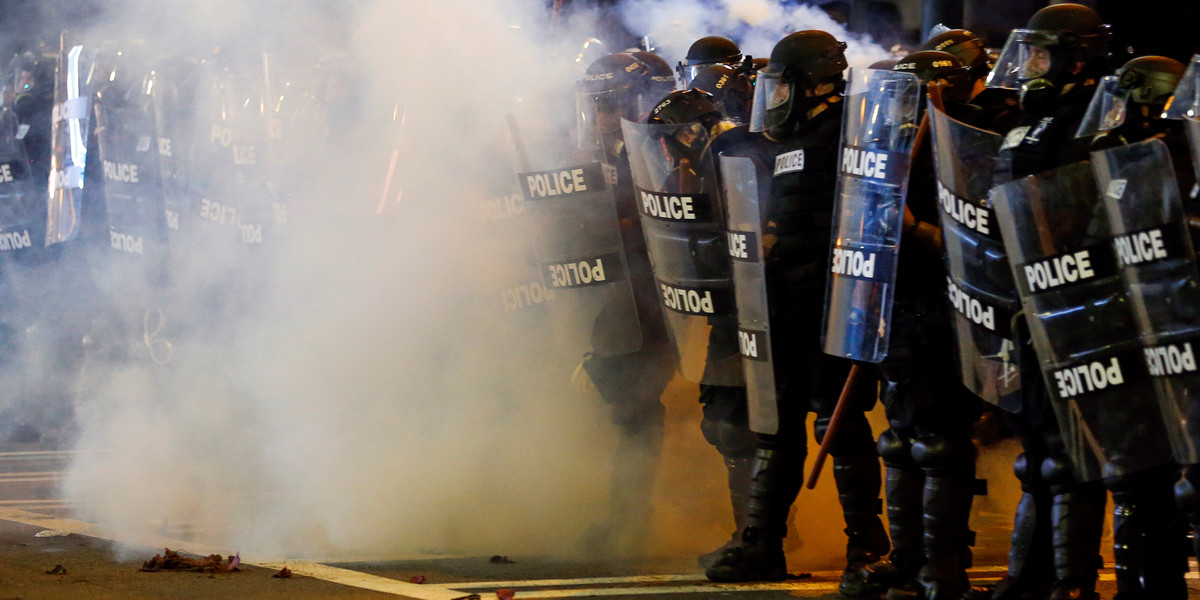 These photos show the unrest in Charlotte following the fatal police shooting of Keith Scott