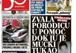 Blic naslovna strana za 28.7.