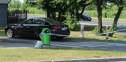 Strzelanina w Lubinie. Trafiono w jadący samochód