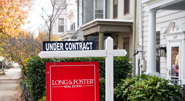 Americans expect mortgage rates to spike to a 24-year high of over 8% within a year, according to a recent survey by the New York Federal Reserve.Saul Loeb/Getty Images