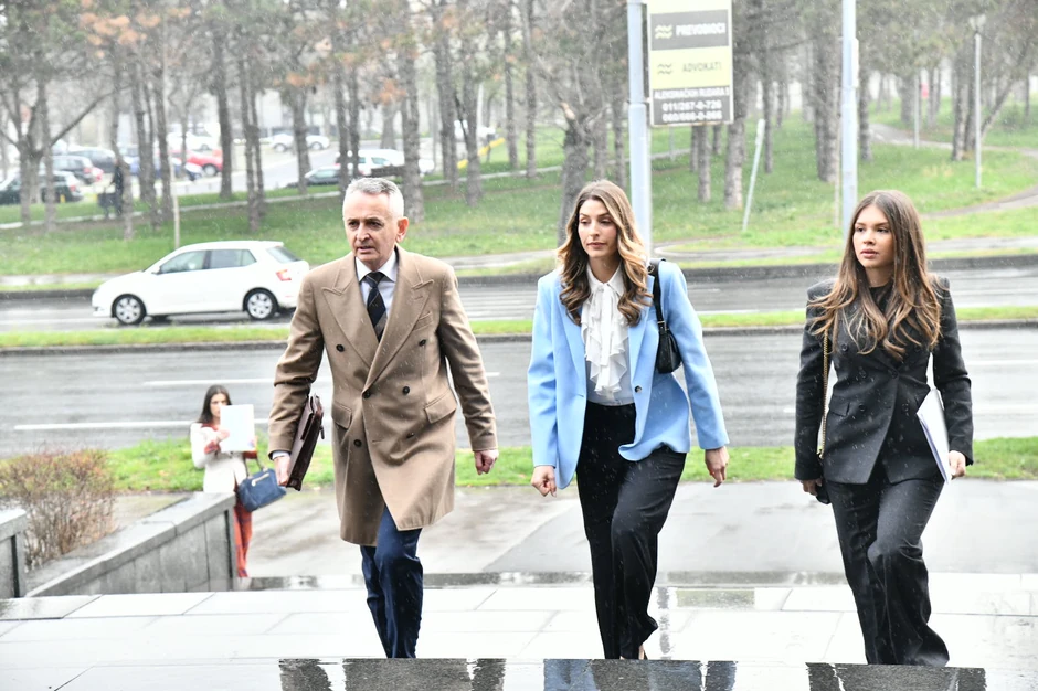 Anđela Jovanović na suđenju