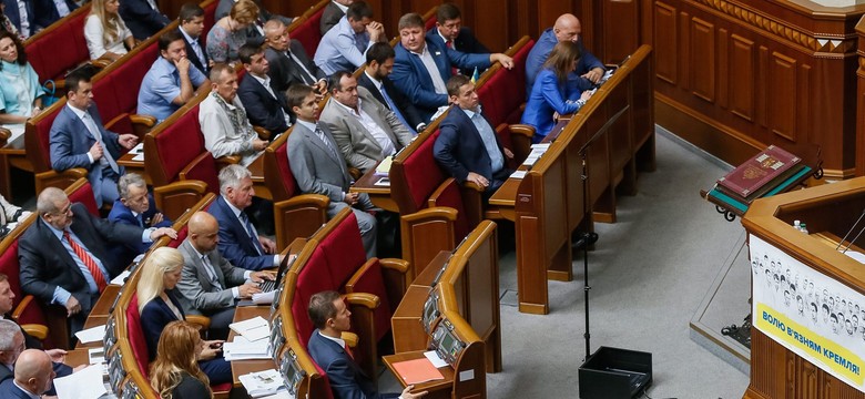 Parlament Ukrainy potępił polską uchwałę o ludobójstwie na Wołyniu. "To upolitycznianie historii"