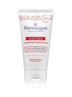 SOS Vård regeneráló illatsemleges kézkrém BARNÄNGEN 1399 Ft/75 ml (18,65 Ft/1 ml)