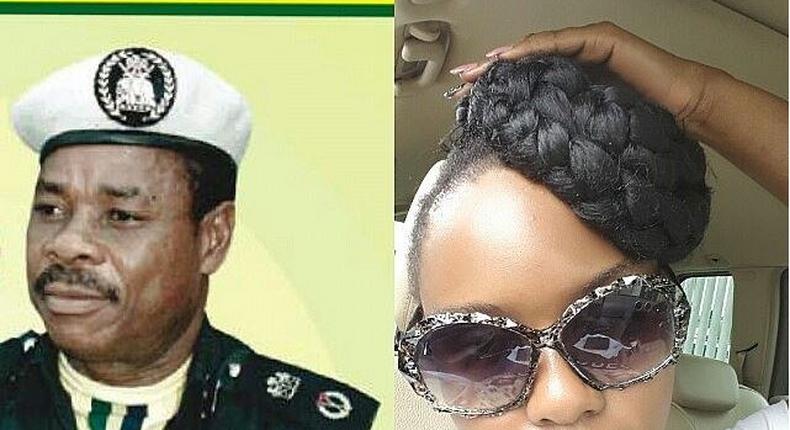 Yemi Alade recalls late father with new hairstyle.