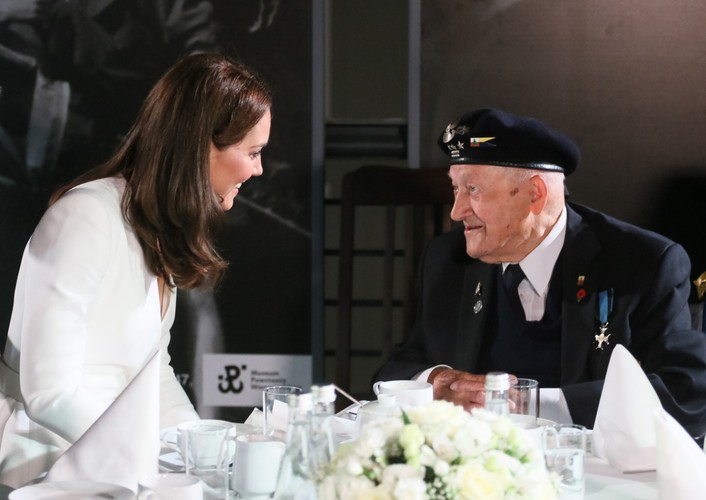 Książęca para w Muzeum powstania Warszskiego