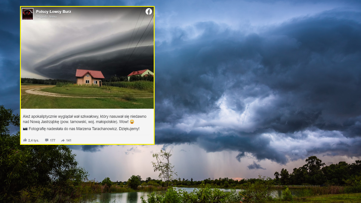 Apokaliptyczna chmura nad Polską. Gdy ja widzisz, szukaj schronienia