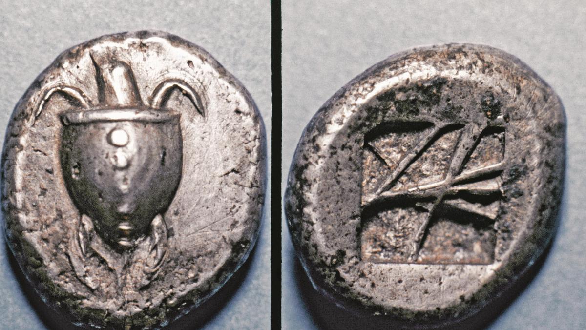 grecka moneta Egina