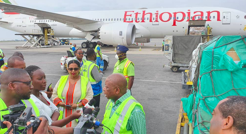 Ethiopian Airlines supports COVID-19 fight in Ghana