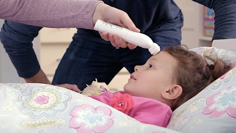 Kontaktlose Fieberthermometer für Kinder 