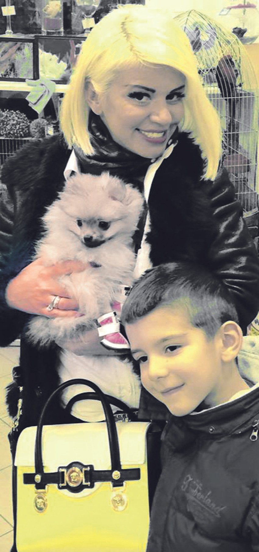 Dara Bubamara sa kučetom