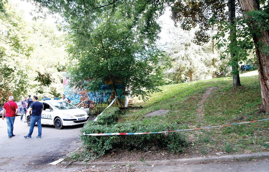 Uviđaj na Miljakovcu: Vladimir Mileusnić ranjen u pucnjavi u parku