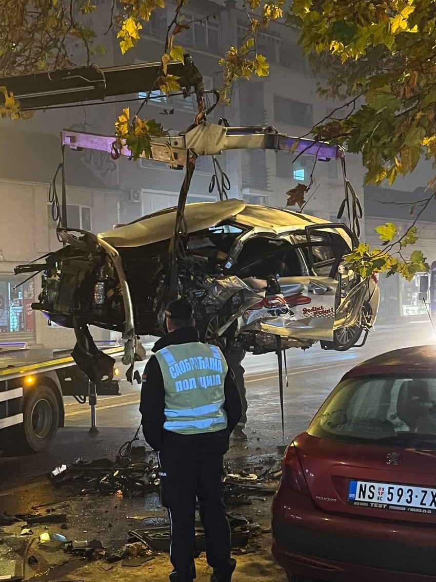 Nesreća u Novom Sadu