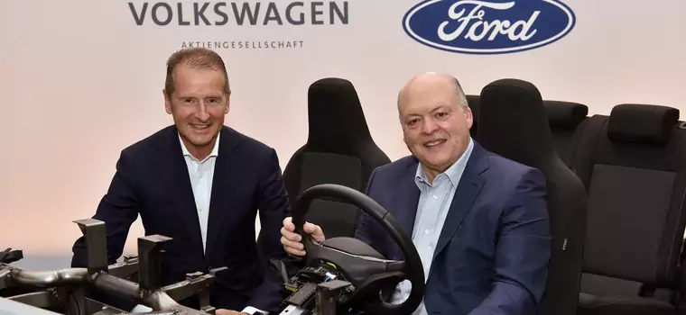 Ford i Volkswagen – wspólne auta już za trzy lata