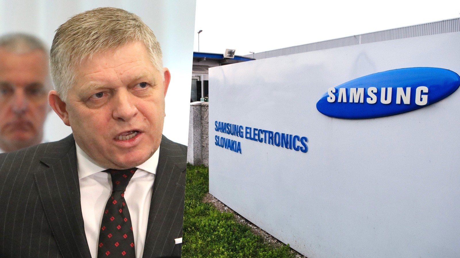 Premiér má informácie, že Samsung uvažuje o prehodnotení výrobných kapacít. 