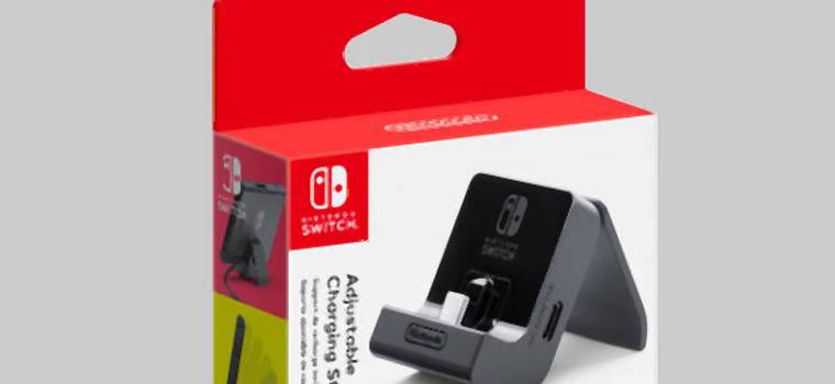 Nintendo Switch dostaje nowe akcesorium. To regulowany stojak ładujący
