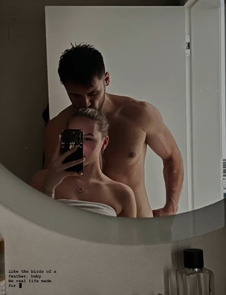 Filip Sulík s priateľkou Kristínou.