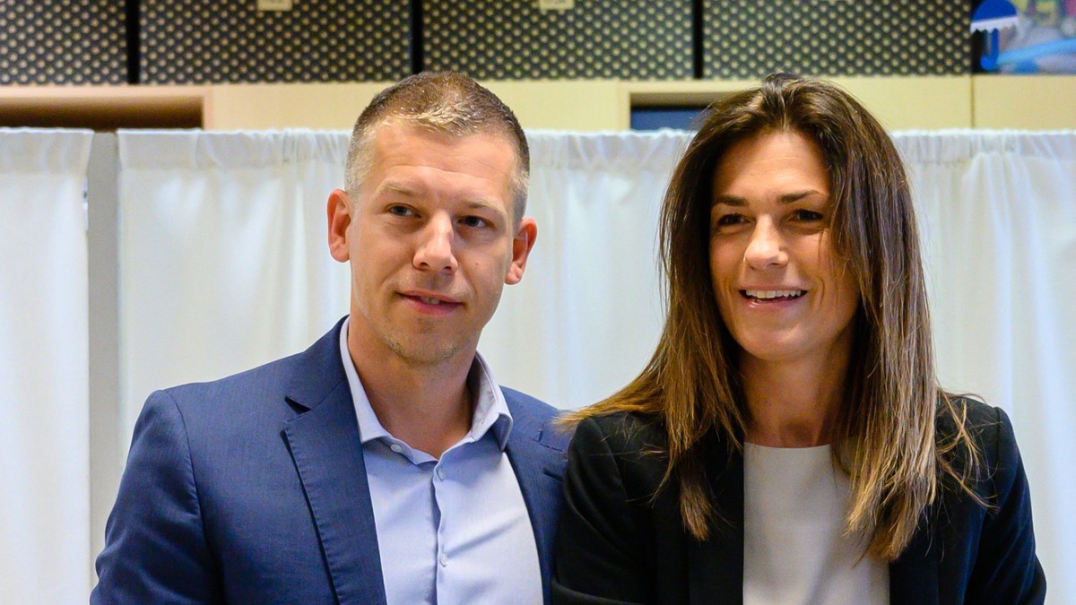 Peter Mađar i Judit Varga