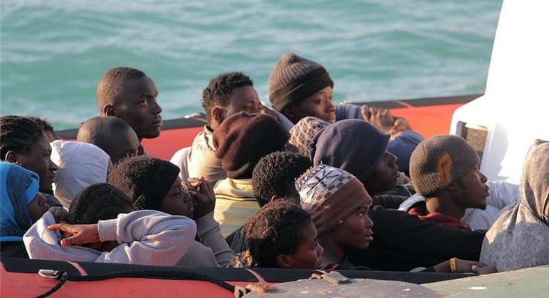 2 migrant boats capsize with hundreds on board, as Nigerians and Ghanians were rescued