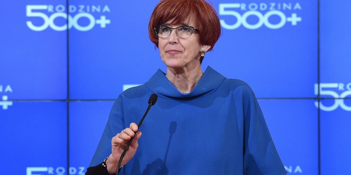 Elżbieta Rafalska.