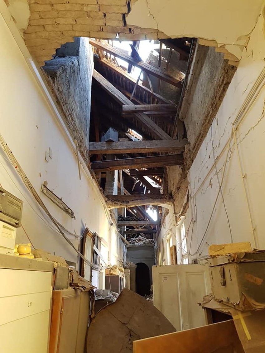 Muzej nakon zemljotresa