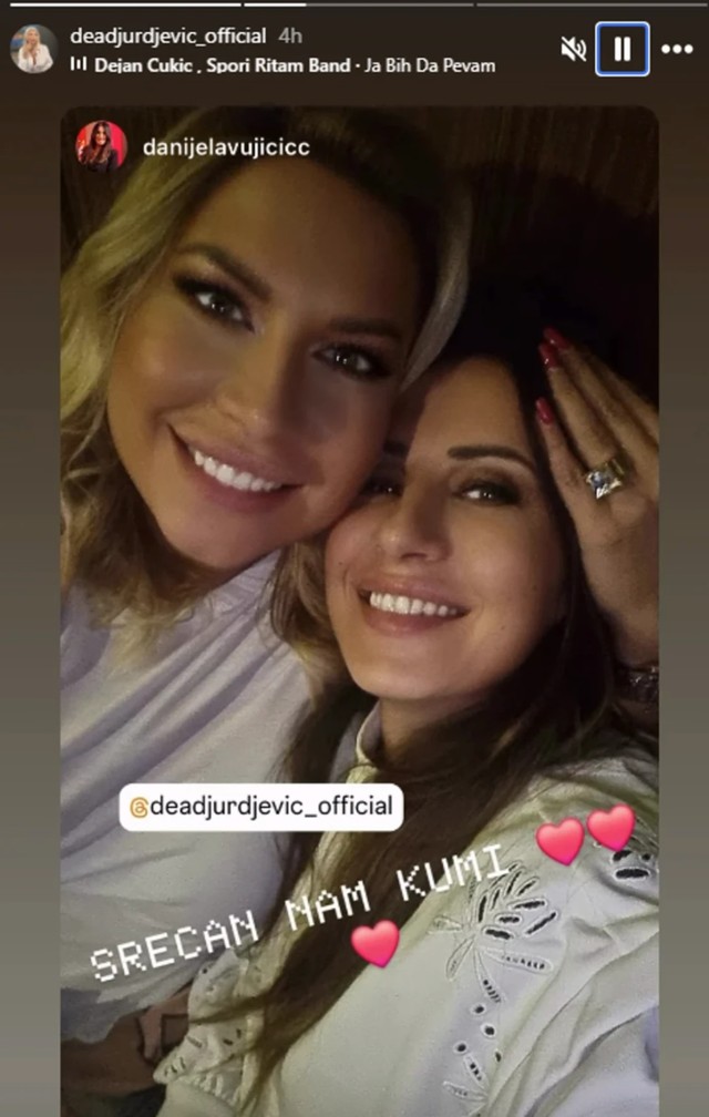 Dea Đurđević sa kumom