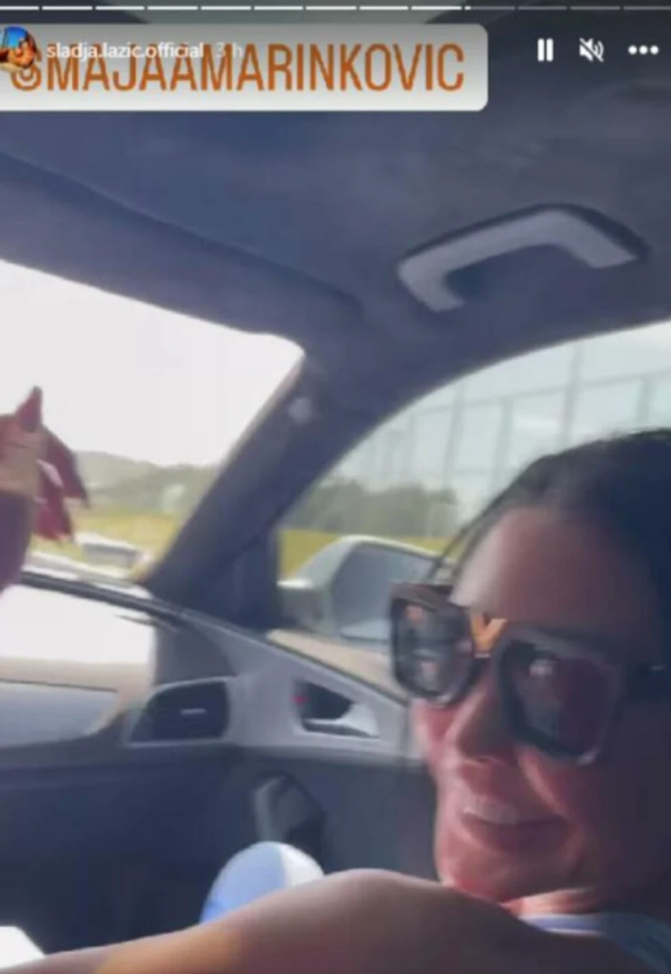 Maja u Slađinoj objavi